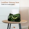 2 Pack Tissue Box Cover Holder, Frog Character Green Vector