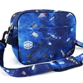 COLORFUL CANDY STYLE Kindergarten Bag, PET, Future Planet Exploration and Spaceships