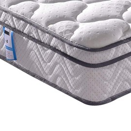 Vesgantti 9 Inch Multilayer Hybrid Twin XL Mattress - Multiple Sizes & Styles Available, Ergonomic Design with Breathable Foam and Pocket Spring/Medium Plush Feel