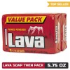 Lava Heavy-Duty Hand Cleaner Bar Soap, 5.75 oz Twin Pack