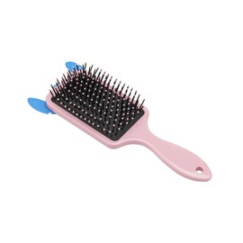 Cute Cartoon Hair Brush for Women - Ultra-Soft Bristles Glide Through Tangles with Ease for Thick Curly Wet and Dry Hair