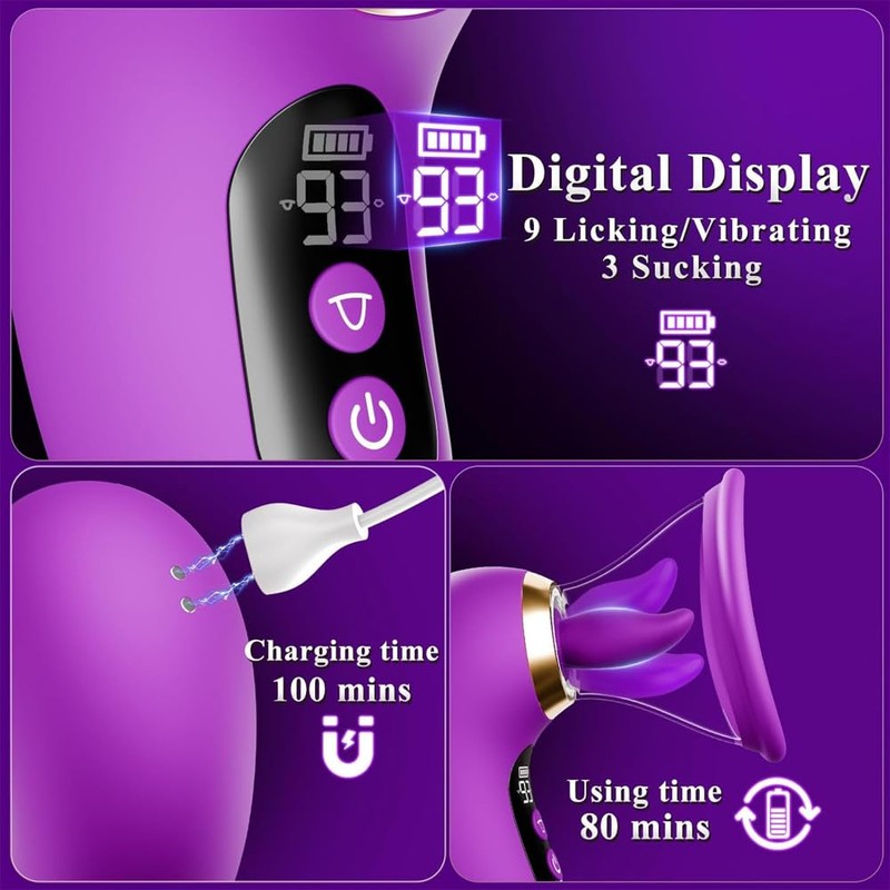 Personal Massager with APP Control&LCD Display