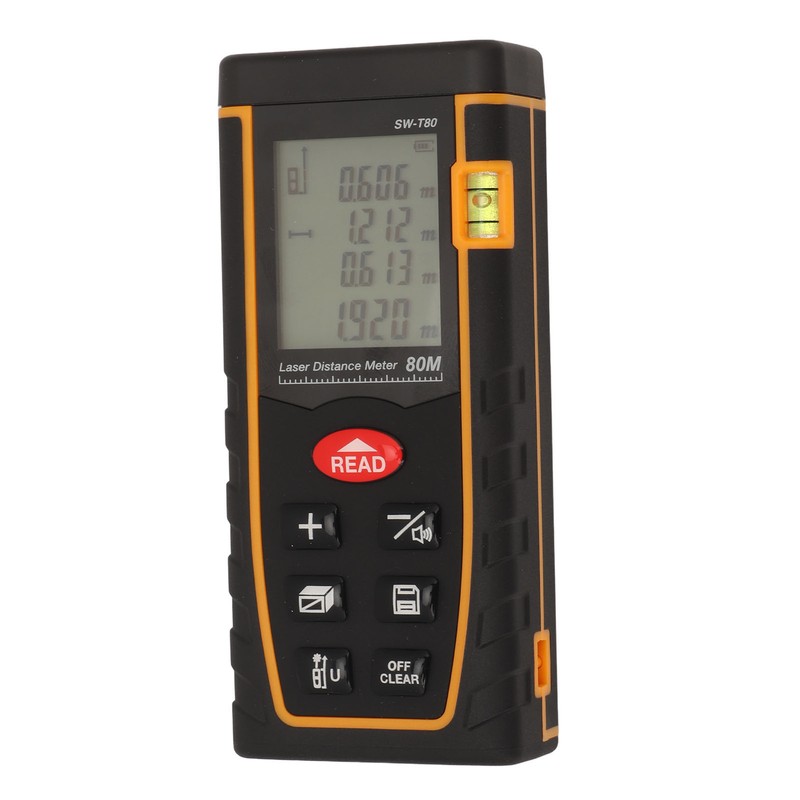 Laser Distance Meter Handheld 630‑670nm High Accuracy Infrared Laser Measurement