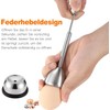 Egg Opener with Egg Cutter, Stainless Steel Egg Cutter, Egg