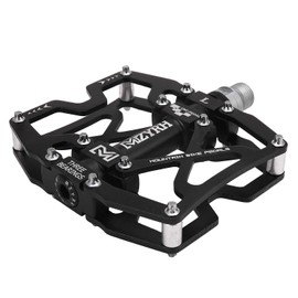 MZYRH Mountain Bike Pedals, Ultra Strong Colourful CNC Aluminium Alloy Machined 9/16 Inch Wheel Seal 3 Bearings Tyre Resistant Waterproof Anti-Dust