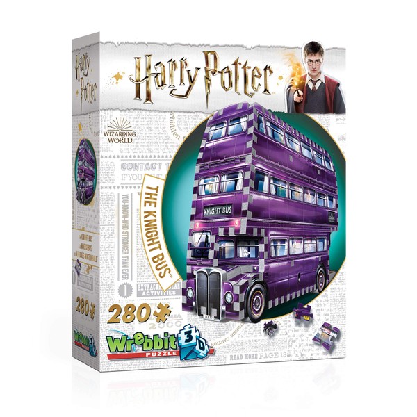 Wrebbit 3D - Harry Potter The Knight Bus 3D Jigsaw Puzzle - 280Piece
