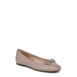 Vionic Women's Klara Skimmers Ballet Flat, Magnolia Dusk Grey Leather, 6.5