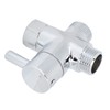 3 Way G1/2 Shower Diverter Valve Copper Shower Arm Diverter