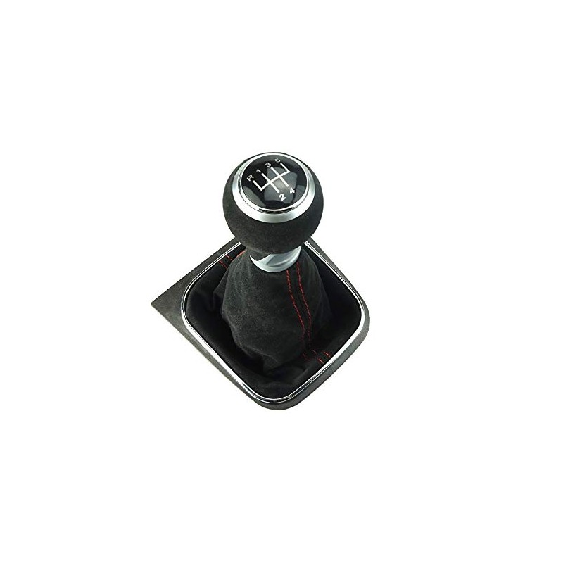 Do!LED Gear Stick Knob Gear Stick Gaiter Frame 5 Gears
