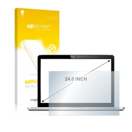 upscreen 24" Screen Protector Matte for Industry Monitors with 24.0 Inch (61 cm) [519 mm x 325 mm, 16:10] – Anti-Glare, Anti-Fingerprint