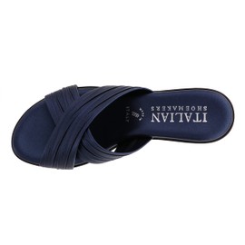 ITALIAN Shoemakers Kenny Metallic Blue 6 M