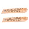 Kisangel 2pcs Thermometer Outdoor Temperature Gauge Outside Temperature Gauge Outdoor