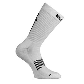 Errea Errep Unisex Logo Classic Socks Men's Socks - White/Black, 36-40