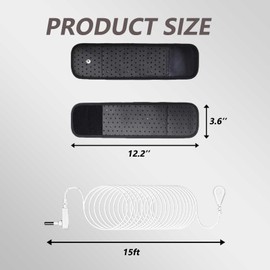 Grounding Wrist Strap with 15 Ft Grounding Cord, Grounding Therapy Band for Improves Sleep