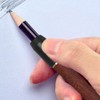 Rosewood Pencil Extender Holder Detachable Rotating Lengthener Stationery Supplies5Pcs