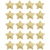 ABOOFAN 100PCS Golden Star Patch Iron On Applique Patches Star Embroidered Sew On Repair Patches Clothing Decorative Patch for T-Shirt Backpack Hat Bag DIY