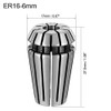 sourcing map ER16 6mm Spring Collet Chuck for CNC Engraving