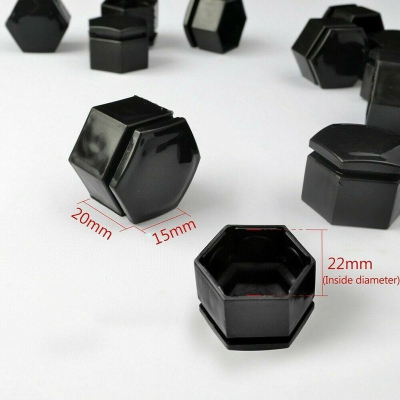 Kalmaegee 20PCS 22MM Wheel Lug Nut Covers Compatible with Range