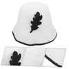 Outanaya 2Pcs Lightweight Comfortable Felt Sauna Hat Spa Cap for