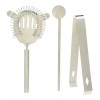 Home Ideas Juego De Bar 5 Piezas, Kit Cocteleria Acero