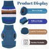 Kuoser Dog Sweater, Pet Cable Knitted Pullover Puppy Warm Clothes,