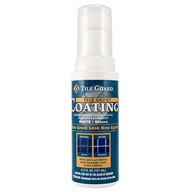 Homax Grout Coating, White, 4.3 oz, Tile Guard Grout Restoration
