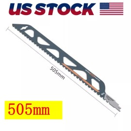 Vearter 20''/505mm Reciprocating Saw Blade Demolition Sabre Cutting For Brick Cement