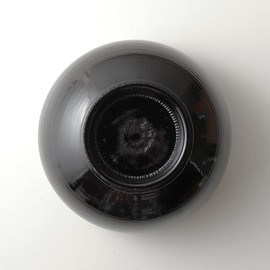 Osaka Choseido Dishwasher Safe Wooden Soup Bowl Yamanaka Lacquer Diameter 4.1 inches (10.5 cm), 8.5 fl oz (250 ml), Rust Akebono Lacquer