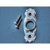 UHRIG Set of 2 Oval Wrought Iron Rosette for Door