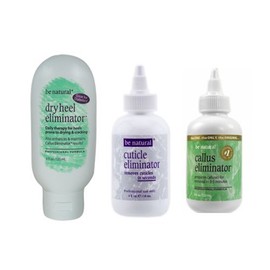 Prolinc Pedicure Set, Callus Eliminator, Dry Heel Eliminator and Cuticle Eliminator, 4oz by ProLinc