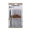 Farberware Juego de cuchillos para carne de acero inoxidable, 8
