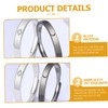 SAFIGLE 1 Pair Adjustable Sun and Moon Couple Rings for