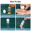 Decorniqu 7 Pack Airless Pump Bottles 3.4oz/100ml Travel Pump Bottles