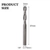 CBRIGHT 10pcs Ball Nose End Mills Cutter Spiral Milling Cutting