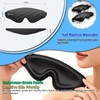 Sleep Mask, 3D Blackout Eye Mask with Side-Sleep for Women