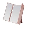LED Makeup Mirror for Beauty Routines – Three-Sided Folding Vanity