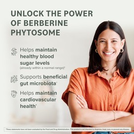 Prominent Nutrition Berberine Phytosome Supplement, Healthy Gut Support, 550 mg, 60 Count