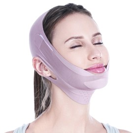 V-Line Lifting Mask,Chin Strap for Sleeping,Face Lift Tape with Adjustable Straps,Breathable,Comfortable Chin Strap for Women