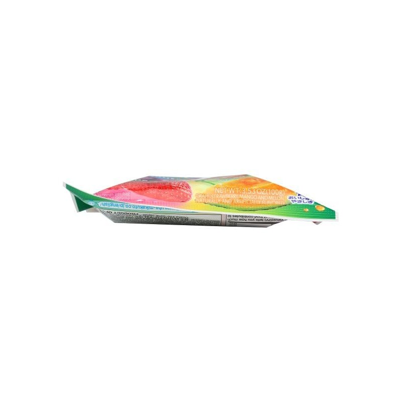 UHA Mikakuto Soft Candy with Gummy Bits, 4 Fruit Flavors,