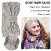 Pack of 2 Women's Winter Knitted Ear Warmers Hair Band