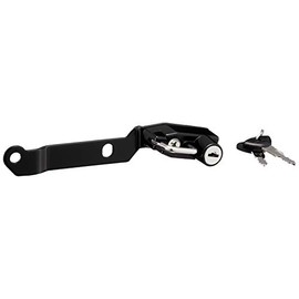 Kijima 303-1560 Motorcycle Parts Helmet Lock Holder Steel Anti-theft YZF-R25/YZF-R3 MT-25/MT-03 Black