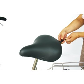 Okubo Seisakusho Mechanobi BIG Saddle Cover, Black 21073