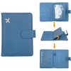 Travel RFID Passport Holder Wallet Case Waterproof Cute Leather Passport