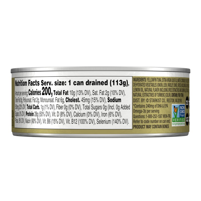 StarKist E.V.O.O. Solid Yellowfin Tuna with Lemon Dill and Extra