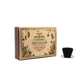 6 Incense Head Shapes | Jerusalem | For Rituals | Natural and Environmentally Friendly | Energetic Cleansing | Relaxation | Meditation | Yoga