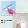 4 Pcs Mini Squeegee with Hanging Hook Shower Mirror Squeegee