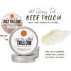All Natural Beef Tallow Skincare Balm: Grass-Fed, Triple-Rendered Tallow Face