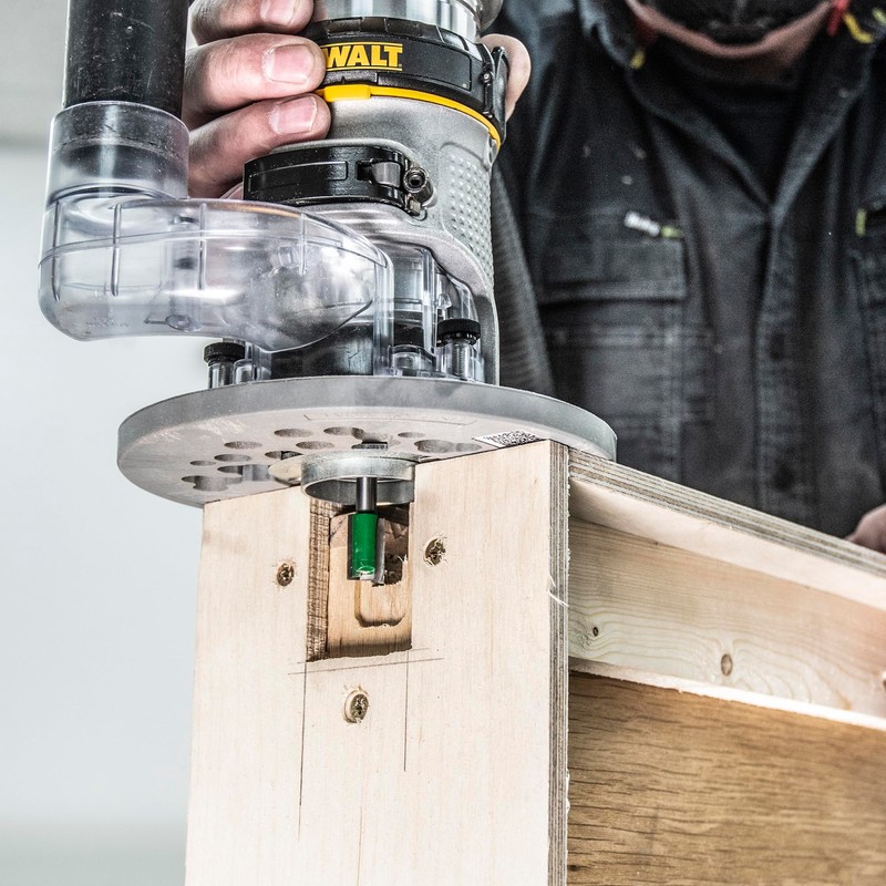 Trend Universal Trim Router Sub-Base, 150mm, Enhanced Compatibility for 1/4