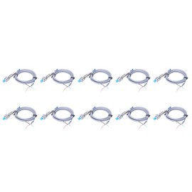 Inductive Proximity Sensor Switch, LJ8A3-2-Z/BY M8 DC Induction Proximity Sensor, Proximity Sensor Switch PNP 3-Wire Closer Inductive Proximity Switch (Pack of 10)