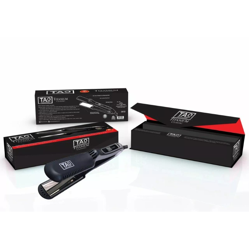 TAO Titanium 1 3/8 Flat Iron with Free Iron Mat